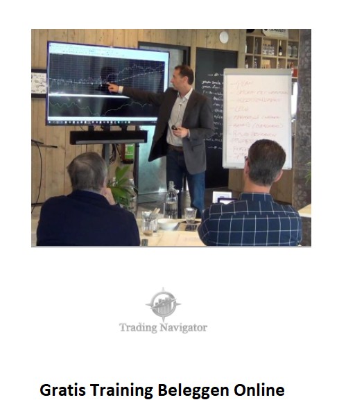 Op deze foto zie je een gratis online training over beleggen van harm van wijk
